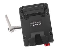 Generic Soporte de Batería V-Lock con Botón de Bloqueo de Seguridad y Salida D-Tap para Uso de Batería de Cámara con Montaje en V en Soporte de Luz Plástico 1 Unidad