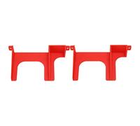 Generic Soporte de Disco Duro Premium de 2,5 Pulgadas, Soporte Resistente para HDD SSD para Consola SCPH 30000 SCPH 50000, Paquete de 2 (rojo)