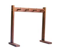 Generic Soporte de exhibición para carillón, escritorio, decoración del hogar, soporte simple para carillón, para gong para estudios, sala de estar, regalo, S