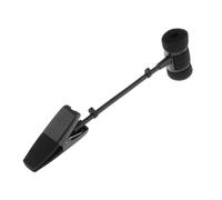 Generic Soporte de Micrófono Clip Ajustable para Instrumentos Soporte Fijo de Cuello de con Antivibración para Saxofón Erhu Presentaciones Musicales Ens, Clip para Saxofón