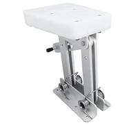 Generic Soporte de Motor para Barco, Soporte de Motor Fueraborda de Aleación de Aluminio con Ajuste de 5 Engranajes, Elevación Asistida por Resorte de Viaje de 13,4 Pulgadas para Barcos y Yates de 2