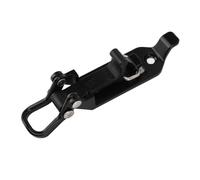 Generic Soporte de Pala de Goma de Metal, Abrazadera Ajustable, Bisagra Plegable, Espacio de Almacenamiento, Portaequipajes, Negro, Ligero