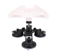 Generic Soporte de Ventosa para Techo Solar, ABS, Montaje de Ventosa para Techo de Coche con Bomba de Aire, Liberación Rápida, Agarre Fuerte, Colocación Flexible para RV, Yate, Sedán, SUV, de Ventana