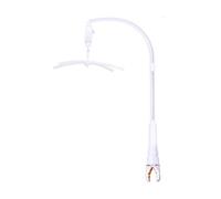Generic Soporte para campana de cuna móvil, barra transversal de 85 cm, fácil de montar, soporte colgante portátil, brazo móvil para cuna para proyector