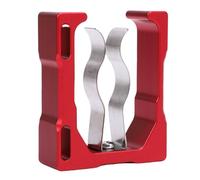 Generic Soporte para Carrito de, Clip de Carrito de Magnético, Clip Magnético Universal con 3 Métodos de Fijación Anillos de 30-60 Mm, Accesorios de Carrito de para Sillas de Playa (Rojo)