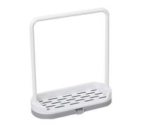 Generic Soporte para Esponja para Fregadero de Cocina, Práctico Estante de Secado de Paños de Cocina Extraíble para Encimera, Organización de que Ahorra Espacio para Uso Doméstico, Plástico (GRAY)