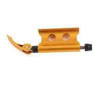 Generic Soporte para Horquilla de Bicicleta, Soporte para Equipaje Resistente de Liberación Rápida para Fácil Almacenamiento y Transporte de Bicicletas, Ideal para Remolques y Portaequipajes (Yellow)