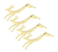 Generic Soporte para Palillos con Superficies Más Suaves, Fácil de Limpiar para Fiestas en Restaurantes en Casa, aprox. 3,5x1,0 Pulgadas 4 Uds. (Ciervo)