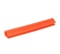 Generic Soporte para Púas de bajo y Guitarra, Organizador de Exhibición Antideslizante de Goma para Soporte de Micrófono, Fácil Cambio de Selección, Color Naranja