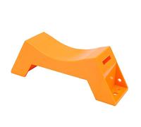 Generic Soporte para Tanque de Gasolina, Soporte Montado en la Pared Resistente Al Desgaste con Correa de Hebilla de Metal para Uso Portátil (ORANGE)