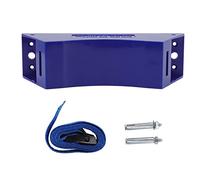 Generic Soporte para Tanque de Gasolina, Soporte Montado en la Pared Resistente Al Desgaste con Correa de Hebilla de Metal para Uso Portátil (BLUE)