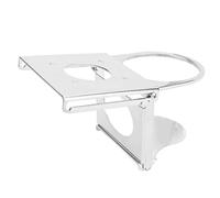 Generic Soporte Plegable para Bebidas para Barco, RV, Coche, Oficina, Soporte para Tazas con Resorte, Acero Inoxidable 304, Ideal para Barcos/RV, Acabado Pulido Espejo