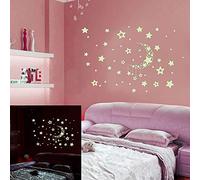 Generic Stars Glow in the Dark, Estrellas para el Techo Glow in the Dark Stars para las Estrellas del Techo del Luminoso Sala de Estar de Dormitorio