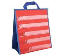 Generic Tabla de Bolsillo de Doble Cara para Actividades Matemáticas Interactivas en el Aula o en Casa, Tela Oxford Transparente, Plegable, 1 Unidad