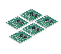 Generic Tablero Controlador de Carga Solar Carga Eficiente de Batería de Litio para Luces Solares de Césped, Control de Circuito para Productos de Lámparas Solares, 5 Piezas para Lámpara de Pared