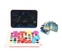 Generic Tablero de Dibujo Tablero de Escritura Juguete Pantalla LCD Niños Niños Juguete Educativo de Pintura, Ampliar la Imaginación, Maravilloso, Edad Aplicable 3+, Material Plástico (Rojo)