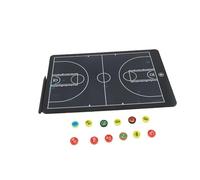 Generic Tablero de Estrategia de Baloncesto con Lápiz óptico, Tablero de Entrenamiento Electrónico Magnético para Estrategias de Juego, Material ABS