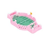 Generic Tablero de Juego de Fútbol de Mesa, Juguete Interactivo de Fútbol con Dedos para e Hijos con Diseño Portátil, para Niños a Partir de 3 Años (Pink)