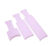 Generic Tablero Destacado De Paleta De Seccionamiento De Tinte para el Cabello para Peluquería, para Teñir el Cabello Fácilmente, 3 uds. De Plástico (PURPLE)