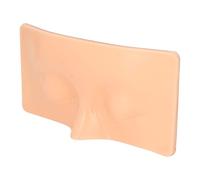 Generic Tablero Facial de Práctica de Maquillaje, Herramienta de Maquillaje de Ojos de Silicona Realista 3D para Cosmetólogos Principiantes, Fácil de Limpiar