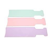 Generic Tablero Resaltador Balayage con Superficies Alisadoras de Dientes Curvos para Tinte para el Cabello, 3 Piezas para Uso en Salón de Decoloración