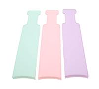 Generic Tablero Resaltador Balayage, Superficies Alisadoras, Herramienta para Teñir el Cabello, 3 uds., Material Plástico para Profesionales de la Coloración del Cabello