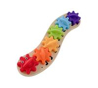 Generic Tablero sensorial de juguete con engranajes, accesorio para manualidades, regalo portátil, materiales para desarrollar habilidades