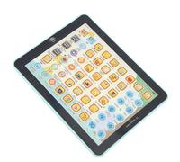 Generic Tableta de Juguete de Aprendizaje para niños: Divertida Almohadilla Educativa para Enseñar Palabras y Números con Material ABS Seguro de Calidad Alimentaria, 172 G, Fácil de Almacenar (Green)