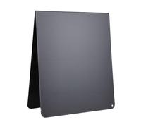 Generic Tablón de Anuncios Independiente, Elegante Tablero de Notas de Mesa Negro Mate para Decoración de Oficina y Cocina, 12 "x 10"