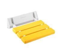 Generic - Taburete plegable de pared, para baño, ducha, taburete, taburete plegable, asiento de baño, antideslizante, taburete de pared, zapatos, banco (color: blanco)