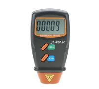 Generic Tacómetro Fotográfico Láser LCD Digital con Rendimiento Estable Medidor Probador sin Contacto para un Amplio Rango de Medición 2.5-99.999 RPM para Mecánicos e Ingenieros