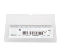 Generic Taladro de Boquilla de Aguja de Limpieza, Bancos de Boquilla de Limpieza de 0.4 Mm Bancos de Tungsteno Accesorio de Carburo 10 Piezas para Kit de de de Impresora 3D