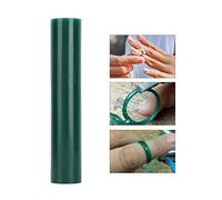 Generic Tallado de Tallado Tubo de Anillo de Cera, Tubo de Anillo de Cera de Verde Joya de Lado Plano de Joyería que Hace un de de Sólido de Grabado Herramienta Accesorio (Anillo de cera T-1062E)
