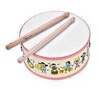 Generic Tambor de Mano Compacto, Hermoso Patrón, Ritmo, Libertad, Juguete Portátil para Niños, Instrumento de Percusión para Cantar Fiestas de Baile, Atractivo
