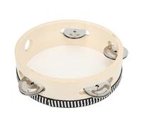 Generic Tamburina Drum, Tambourina Hand -Helada Robusta 154 Mm Madera de Poliesterboo Educativa para Baile