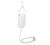 Generic Tanque de Auxiliar con Flujo Más Suave para Viajes de Larga Distancia para Motociclistas Aventuras Al Aire Libre 1L/Negro