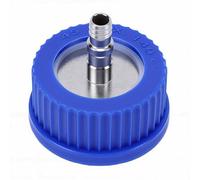 Generic Tapa de Alimentación de Seguridad para Botellas GL45 Tapa de Llenado Resistente a Alta Presión para Uso en Laboratorio Conector de Acero Inoxidable para Muestreo de Líquidos Aplicable para