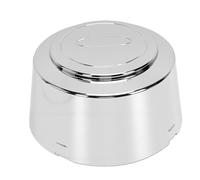 Generic Tapa de Cubo Central de Rueda Trasera Cromada, Diseño Duradero de 8 3/18 Pulgadas Apto para E-350 E-450, Fácil Instalación, 1 Unidad