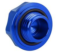 Generic Tapa de Llenado de Aceite Tapa de Tanque de Aceite de Aleación de Aluminio de Sellado Sólido con Resistencia a Alta Presión para Motor de Automóvil Material de Aluminio T6061 (BLUE)