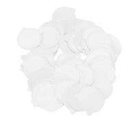 Generic Tapa de Sello de Aluminio, Cubierta de Sello de Aluminio Reutilizable de 100 Piezas para la Cápsula Espresso de Recarga para Focas de Cubierta de café Recargables de 37 mm.