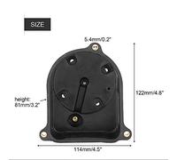 Generic Tapa del Distribuidor Kit de Encendido del Rotor del Distribuidor Ajuste de Calidad para 92-00 Apto para Acura Integra LS y GS Material ABS Duradero