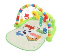 Generic Tapete de Gimnasio para Piano para bebé con Música y Juguetes Colgantes - Tapete de Juego de Actividades Suave y Plegable para Recién Nacidos hasta 36 Meses, Juguete de Desarrollo Sensorial