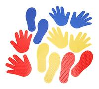 Generic Tapete de Juego para Manos y Pies para Niños Mayores de 1 Año, 3 Pares de Manos + 3 Pares de Pies, Juguete para Juegos de /, Entretenimiento Interactivo Entre e Hijos, Material de PVC