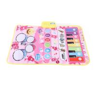 Generic Tapete Musical Interactivo para Piano con Modos de Múltiples Instrumentos, Teclas Sensibles Al Tacto para el Desarrollo de los Niños, Materiales Seguros para Niños Mayores de 3 Años (Pink)