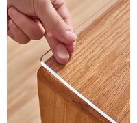 Genéric Tapete Protector de Escritorio de PVC, Protector Mesa Escritorio Transparente de 1.0mm, Antideslizante Impermeable Alfombrilla de Escritorio Transparente para Oficina hogar(40cm*200cm)