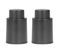 Generic Tapón para Botella de Vino, 2 uds., Preservador Al Vacío a Prueba de Fugas, Registrador de Fecha de Plástico Premium para Amantes de la Frescura del Corcho