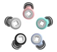 Generic Tapón para el Oído, Cómodo Enchufe de Sonido de Sonido de Nano Silicona Resistente Al Agua Portátil para Acampar para Acampar (GREEN)