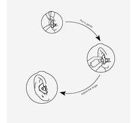 Generic Tapones para los Oídos para Natación, Nadadores Tapones para la Oreja Reducción de Ruido 1 par Liviano Cómodo Reutilizable para Surfear Buceo Bucle Ducha Agua Deportes de Agua (#2)