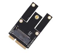 Generic Tarjeta Adaptadora Inalámbrica M.2 NGFF Adaptador Convertidor de Red WiFi Confiable de Conexión en Caliente para 10, Plug and Play para Usuarios de Computadoras Portátiles