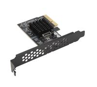 Generic Tarjeta de Expansión USB 3.2 Gen 2 Transmisión Rápida Tipo C 20 Gbps PCIe a USB 3. para Chasis de Escritorio, Plug and Play para 10, 11, OS X Laptop,